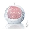 Lamparina em Cristal Murano Rosa - São Marcos - 2