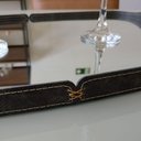 Ver imagem 6 de Bandeja Espelhada Vale em Couro Preto