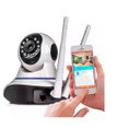 Ver imagem 7 de Câmera Wifi de Segurança IP 3 Antenas HD 720P Robô Durawell