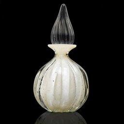 Garrafa Em Cristal Murano Pérola - São Marcos - 1