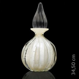 Garrafa Em Cristal Murano Pérola - São Marcos - 2