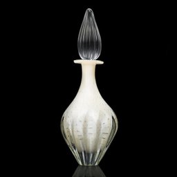 Garrafa Em Cristal Murano Pérola - São Marcos - 1
