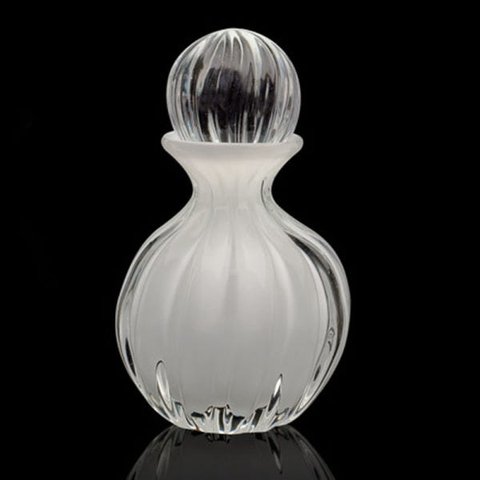 Garrafa Em Cristal Murano Branco - São Marcos