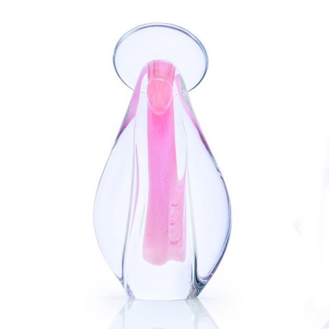 Imagem Em Cristal Murano Rosa - São Marcos