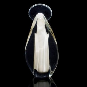 Imagem Em Cristal Murano Pérola - São Marcos