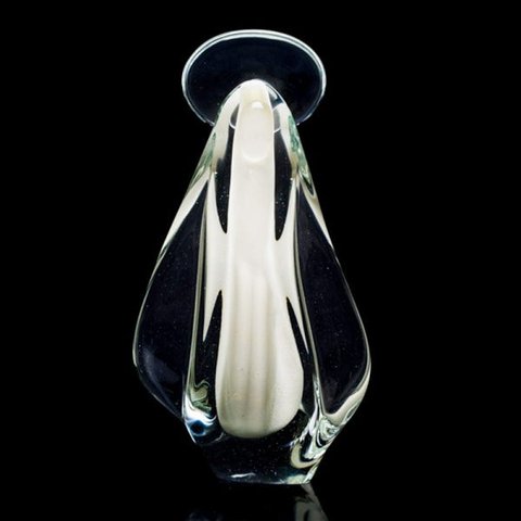 Imagem Em Cristal Murano Pérola - São Marcos