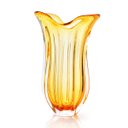 Ver imagem 1 de Vaso Em Cristal Murano Âmbar - São Marcos