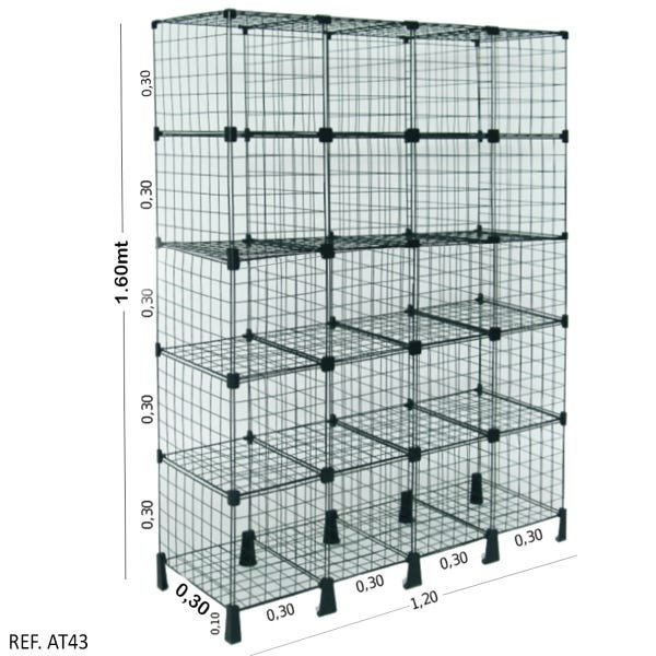 Balcão aramado 1,60 x 1,20 x 0,30