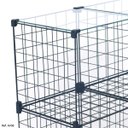 Ver imagem 3 de Estante Aramada com Tampo de Vidro - 0,60 X 1,00 X 0,30