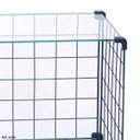 Ver imagem 4 de Estante Aramada com Tampo de Vidro - 0,60 X 1,00 X 0,30