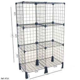 Estante Aramada - 0,60 x 1,00 x 0,30 - 1