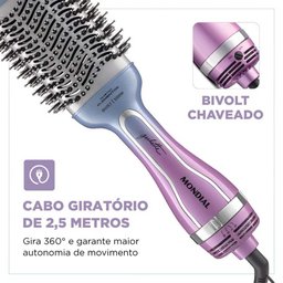 Escova Secadora Mondial Juliette 1200w Es-ju-03 Bivolt - 6