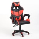 Ver imagem 1 de Cadeira de Gamer Giratória Reclinável Trevisul Preta/vermelha