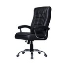 Ver imagem 4 de Cadeira Escritório Presidente Munique Preta 4535 - Mola Ensacada - Original Conforsit