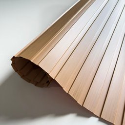 Painel Ripado Versátil: 01 Unid. 270x110cm Larg. Talatto Painéis Amêndoa - 2