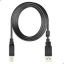 Ver imagem 1 de Cabo Usb 2.0 Impressora Universal 3metros Preto Connection Series