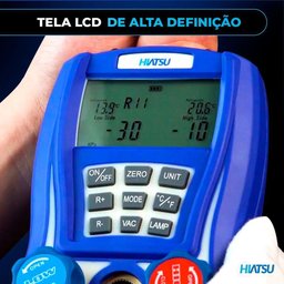 Manifold Digital Profissional 2 Vias Hiatsu Wk-6889-l - 7