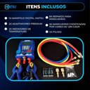 Ver imagem 3 de Manifold Digital Profissional 2 Vias Hiatsu Wk-6889-l