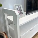 Ver mais imagens de Rack para TV Linea 140cm com 3 Gavetas Branco Artfactory Design