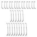 Ver imagem 1 de Alça de Apoio Barra Inox 40cm 70cm 80cm Kit 29 Unidades Suporte Acessibilidade Idoso Cadeirante Banh