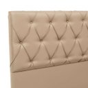 Ver imagem 1 de Cabeceira Casal Murat Facto Bege 140X125X09 Ortobom