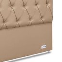 Ver imagem 3 de Cabeceira Queen Murat Facto Bege 160X125X09 Ortobom