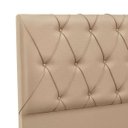 Ver imagem 2 de Cabeceira Queen Murat Facto Bege 160X125X09 Ortobom