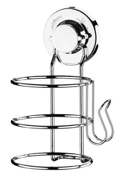 Future Suporte Para Secador de Cabelo Aço Carbono Ventosa - 1