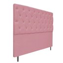 Ver imagem 4 de Cabeceira Estofada Liverpool 195cm Rosa Bebê