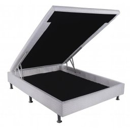 Base Baú Casal Physical Branco 138x188x25 Ortobom - 1