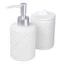 Ver imagem 5 de Conjunto Lavabo Banheiro 2 Peças Saboneteira Líquida / 220