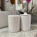 Ver imagem 4 de Conjunto Lavabo Banheiro 2 Peças Saboneteira Líquida / 220