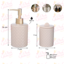 Ver imagem 3 de Conjunto Lavabo Banheiro 2 Peças Saboneteira Líquida / 220