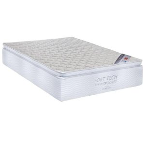 Colchão Casal Ortobom Fort Tech Springpocket 138x188x34