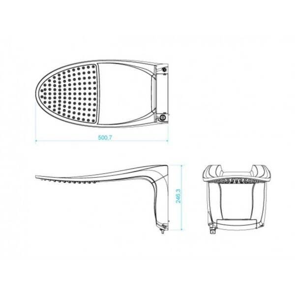 Chuveiro Acqua Wave Branco 6800w 220v - Lorenzetti - 2