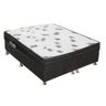 Cama Box Queen Ortobom Light D45 Ortopillow Light Preto 158x198x48 Ortobom " - 1
