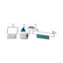 Ver imagem 1 de Future Conjunto Banheiro 5 Peças Aço Inox Com Kit Fixação 7510