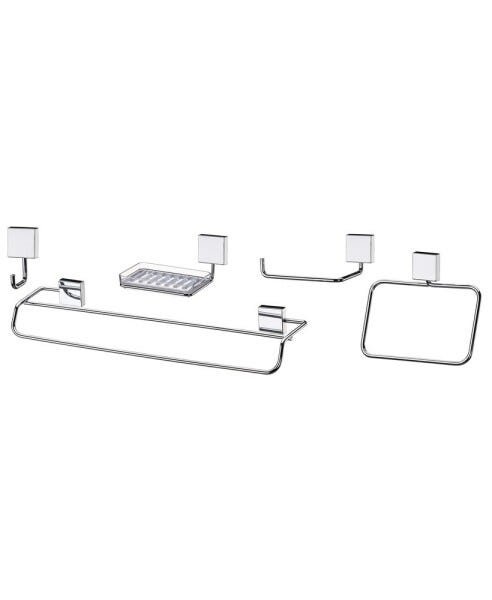 Future Conjunto Banheiro 5 Peças Aço Inox Com Kit Fixação 7510 - 2