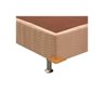 Base Box King Camurça Bege 186x198x23 Ortobom - 3