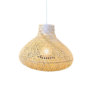 Pendente Fatu Fibra de Bambu 40cm Gmh