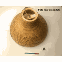 Ver imagem 4 de Pendente Fatu Fibra de Bambu 40cm Gmh