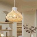 Ver imagem 3 de Pendente Fatu Fibra de Bambu 40cm Gmh