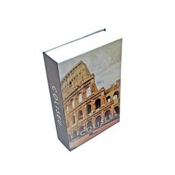 Cofre Camuflado Com Chave Formato Livro Porta Joias Dinheiro - 4