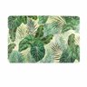 Jogo Americano de plástico Banana Leaf com 4 Peças - 43,5x28,5cm - 1