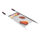 Ver imagem 3 de Grelha Queijeira Chapa Auxiliar Com Borda Aço Inox 31x50cm - Wp Wp Connect Grelha Multiuso Aço Inox 
