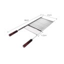 Ver imagem 4 de Grelha Queijeira Chapa Auxiliar Com Borda Aço Inox 31x50cm - Wp Wp Connect Grelha Multiuso Aço Inox 