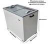 Freezer Horizontal 100L, Tampa de Vidro Junges 127V - 4