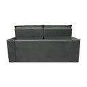 Ver imagem 6 de Sofá Retrátil e Reclinável Cama Inbox Slim 1,50M Tecido Suede Velusoft Cinza