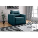 Ver imagem 2 de Sofá Cama Marissol 1 Lugar Suede Petróleo