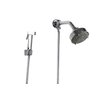 Ducha Abs Redonda 5 Jatos com Chuveirinho de Mão Cromado - 1